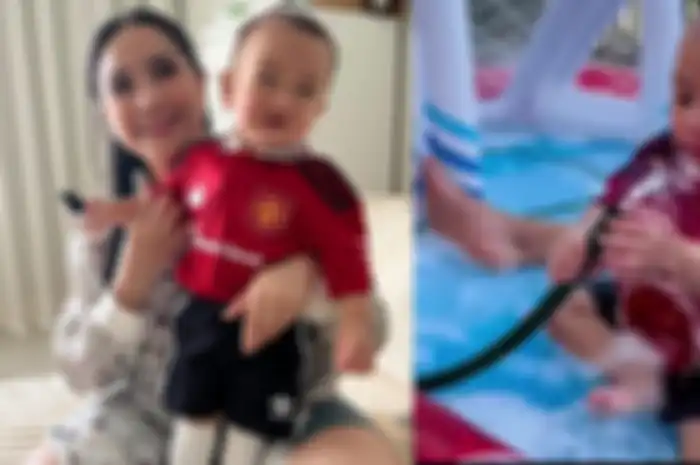 Cipung Rayyanza debut di instagram klub Manchester United