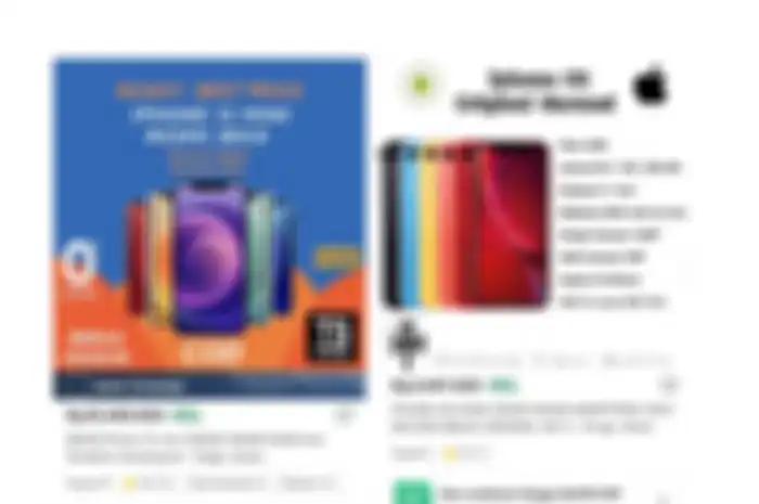 iphone versi IMEI Kemenperin dan smartfren Only, yang dijual online di marketplace