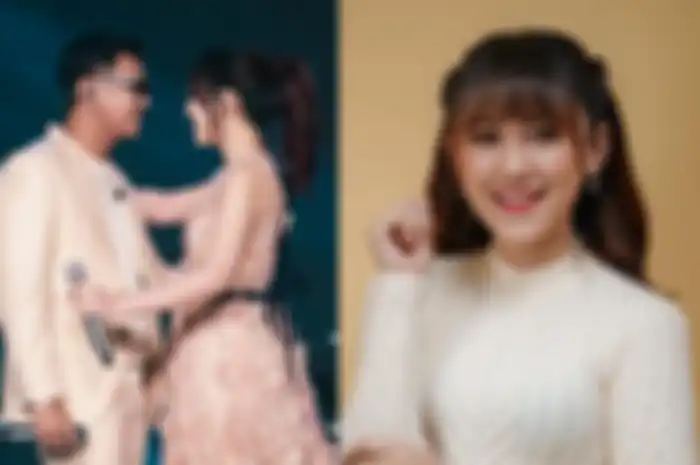 Kolase foto Happy Asmara dan Denny Caknan