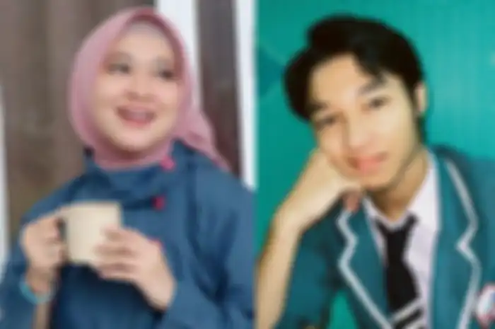 Kolase foto Okie Agustina dan Kiesha Alvaro