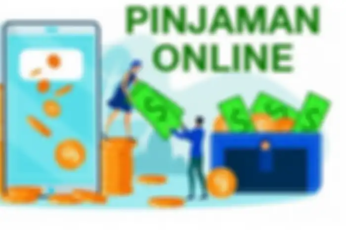 Ilustrasi pinjaman online atau pinjol