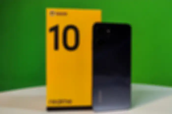 Unboxing realme 10 sebelum jadwal rilis di Indonesia. 
