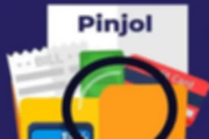 Ilustrasi pinjaman online atau pinjol.
