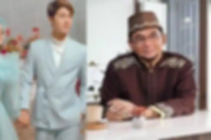 Kolase foto Lesti Kejora bersama Rizky Billar dan Ustaz Subki Al Bughury 