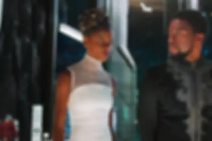 Shuri dan T'Challa di film Black Panther