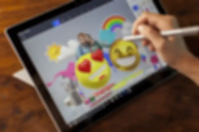 Ilustrasi cara buat background transparan di Paint 3D