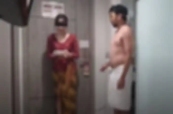 Pemeran wanita kebaya merah inisial AH mengaku mengonsumsi obat-obatan. Foto sosoknya berseliweran