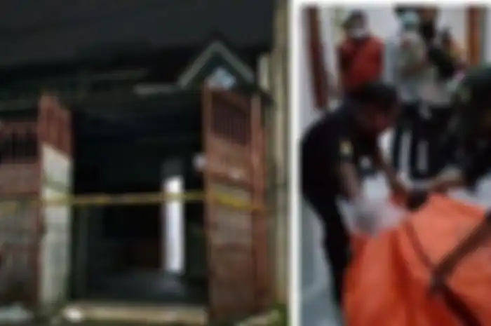 Kematian satu keluarga di dalam rumah di Kompleks Citra Garden 1 Extension Kalideres Jakarta Barat, Kamis Malam (10/11/2022). 