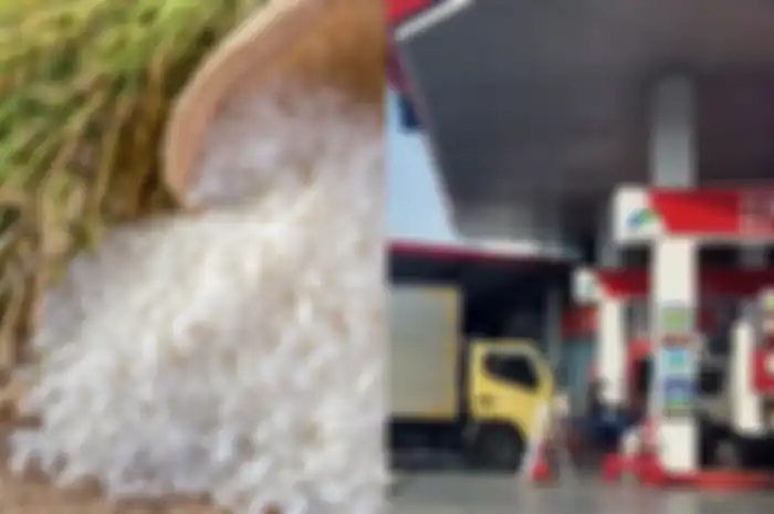 Melonjaknya harga sembako beras diakibatkan oleh kenaikan harga BBM.