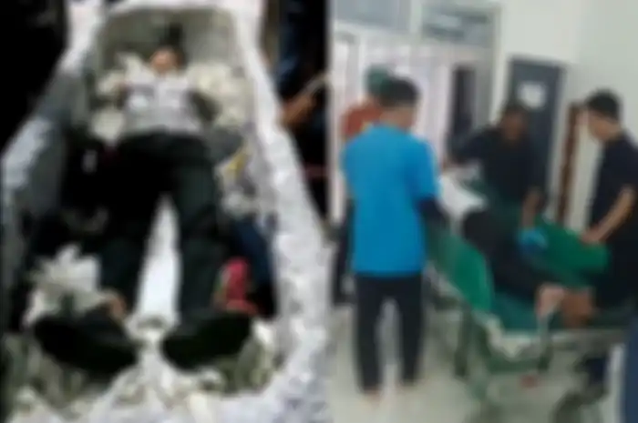 Video pria yang viral tiba-tiba hidup lagi saat sudah dimasukkan ke peti mati, kembali menjalani perawatan di rumah sakit