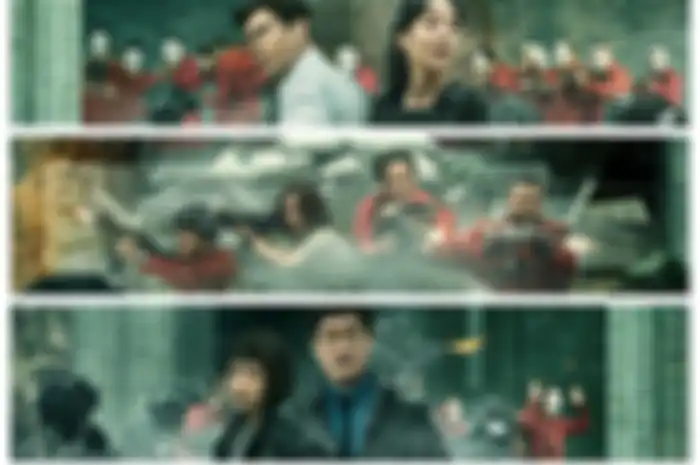 Poster Money Heist: Korea - Joint Economic Area Part 2