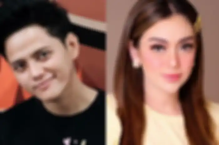 Kolase foto Stevan Pasaribu dan Celine Evangelista