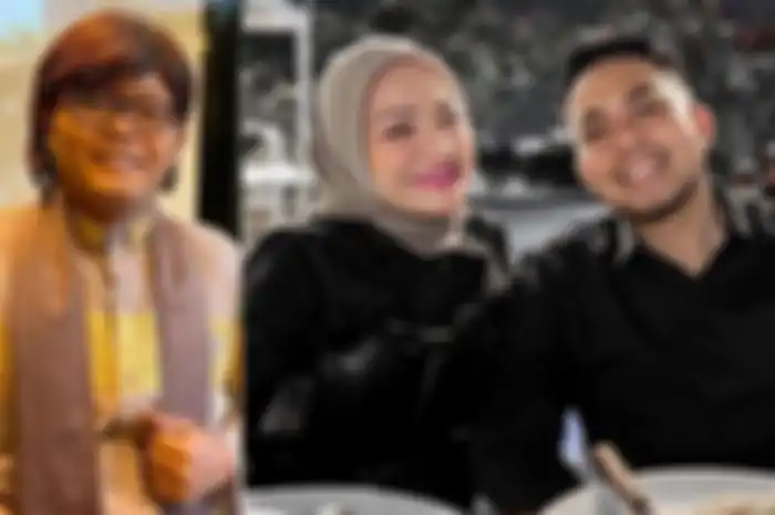 Kolase foto Sule beserta Nathalie Holscher dan Faris