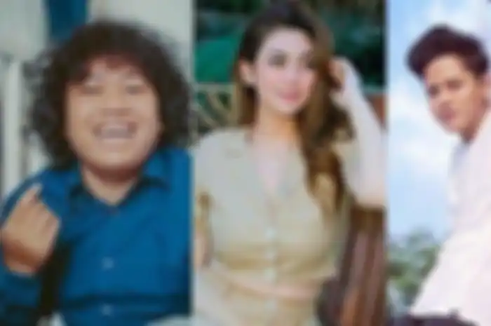 Marshell Widianto (kiri), Celine Evangelista (tengah), Steven Pasaribu (kanan)