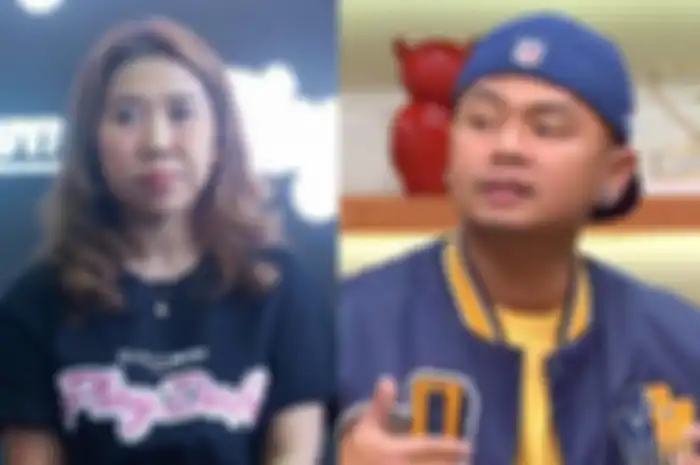 Kolase foto Kiky Saputri dan Wendy Cagur