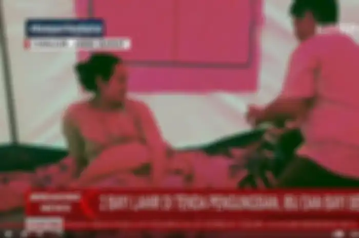 Perjuangan ibu lahiran di tenda pengungsi korban gempa Cianjur