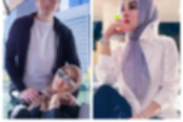 Syahrini dan Reino Barack 