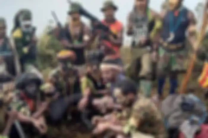KKB Papua di lokasi persembunyiannya
