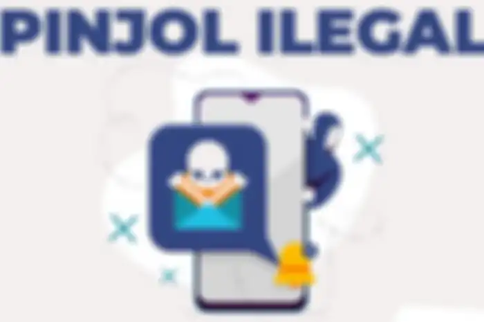 Ilustrasi 3 modus pinjol ilegal terbaru yang mengintai calon korban dengan menggunakan logo OJK palsu.