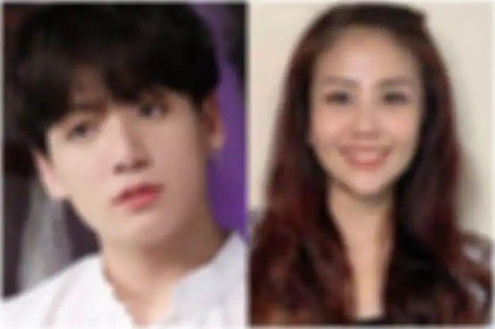 Jungkook BTS dan penari asal Indonesia Yoshie Patricia Angeleque