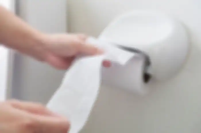 Ilustrasi tisu toilet