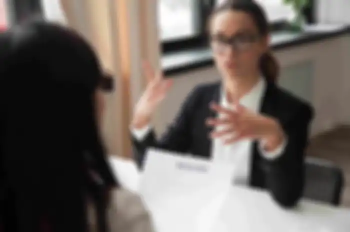 ilustrasi interview kerja.