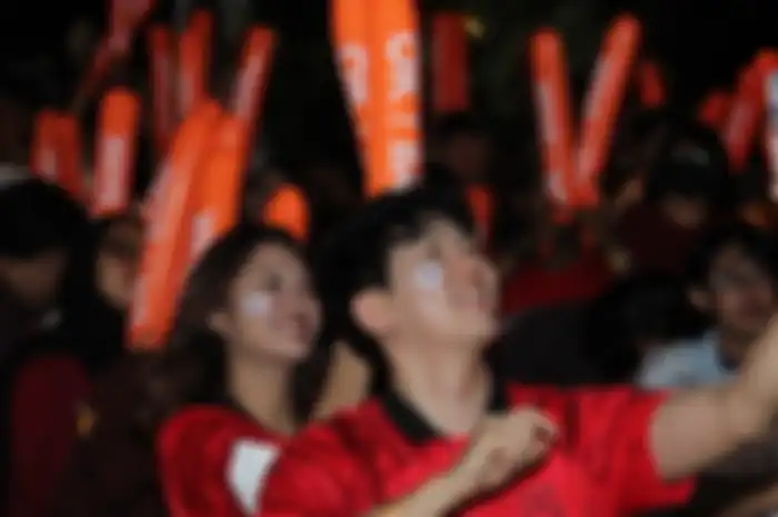 Peserta Nobar OK Bank