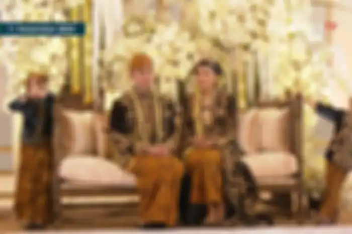 Momen unik Jan Ethes dan Sedah Mirah di acara ngunduh mantu Jokowi