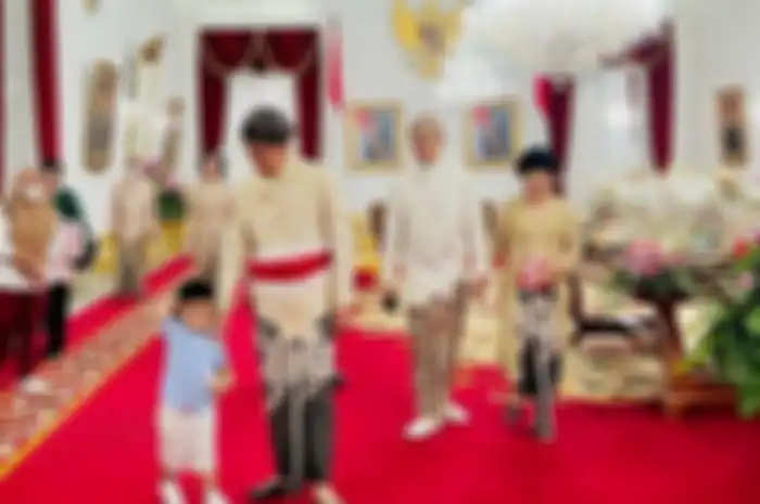 Momen lucu Panembahan Al Nahyan di pernikahan Kaesang Pangarep dan Erina Gudono