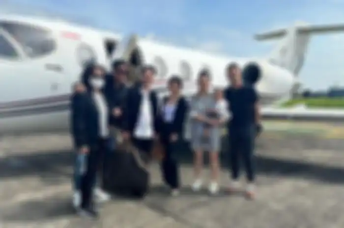 Raffi Ahmad hadiri pernikahan Kaesang Pangarep dan Erina Gudono dengan privat jet