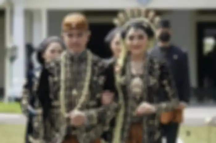 Erina Gudono dengan Kaesang Pangarep 