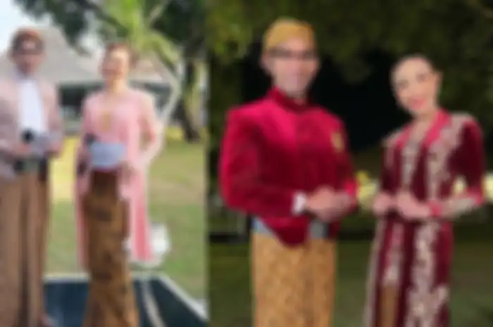 Indra Herlambang dan Ayu Dewi menjadi MC acara Ikatan Cinta Kaesang Pangarep dan Erina Gudono