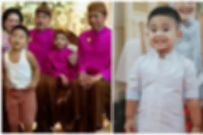 Panembahan Al Nahyan Nasution atau Nahyan, anak Kahiyang Ayu dan Bobby Nasution.