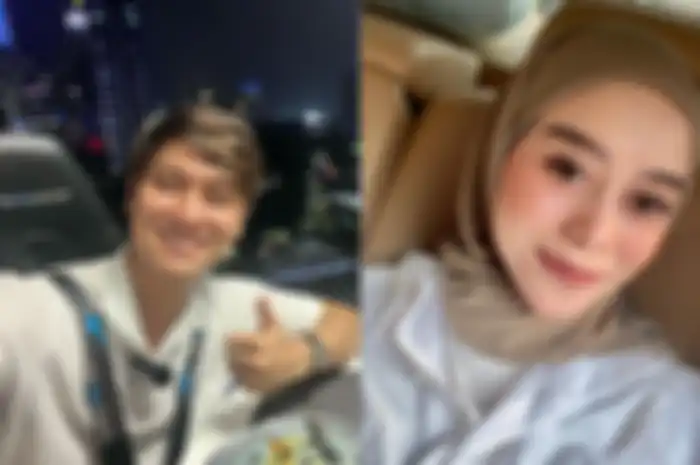Kolase foto Rizky Billar dan Lesti Kejora