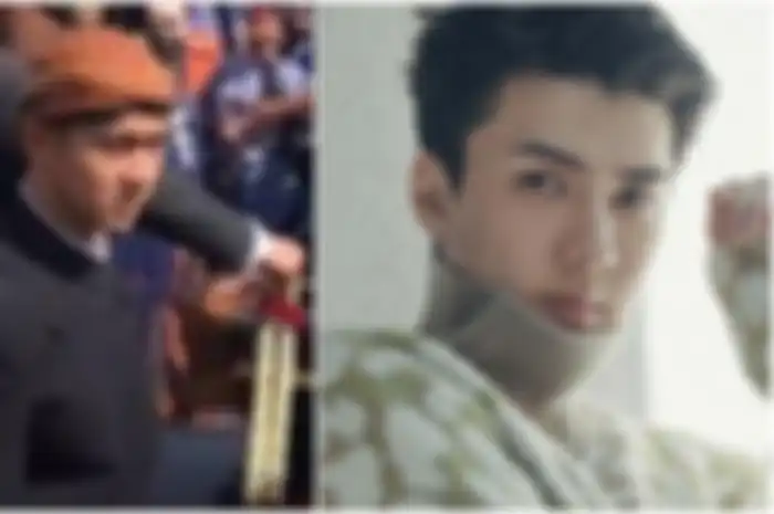 Terkuak identitas sosok paspampres yang mirip Sehun EXO