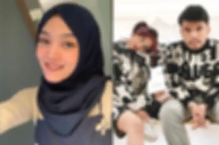 Kolase foto Putri Delina dan Thariq Halilintar-Fuji