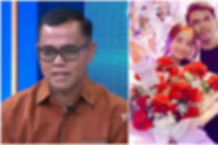 Kolase foto sosok Haji Faisal serta Fuji dan Thariq Halilintar