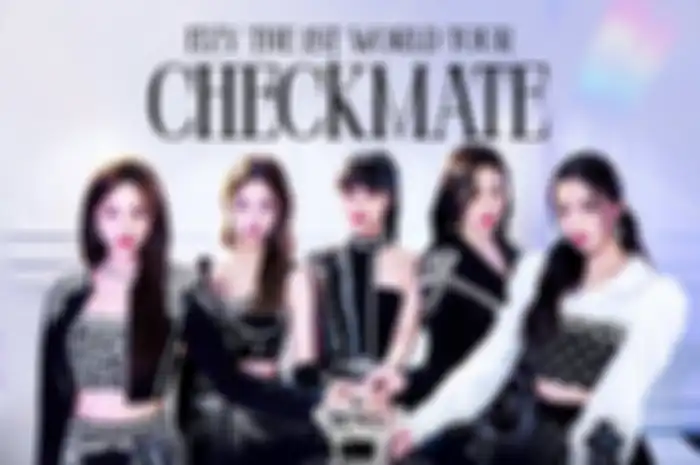  ITZY The 1st World Tour CHECKMATE Jakarta di Tennis Indoor Senayan. 