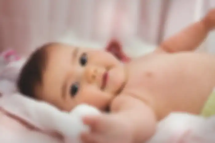 Ilustrasi bayi laki-laki.