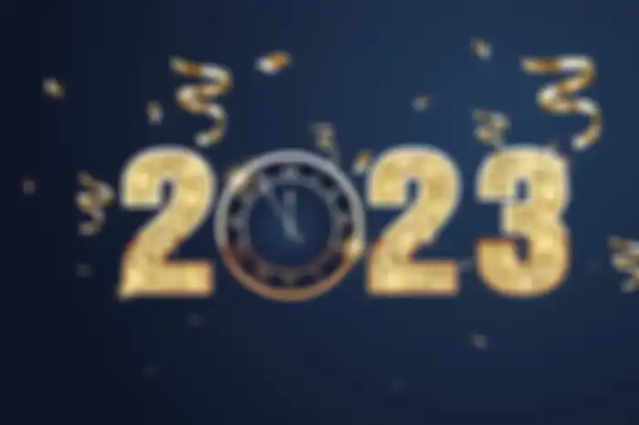 Ilustrasi tahun baru 2023