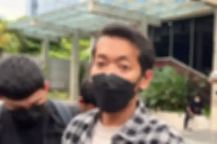 Cipta, adik pembawa acara Indra Bekti saat ditemui di Rumah Sakit Abdi Waluyo, Menteng, Jakarta Pusat pada Jumat (30/12/2022).