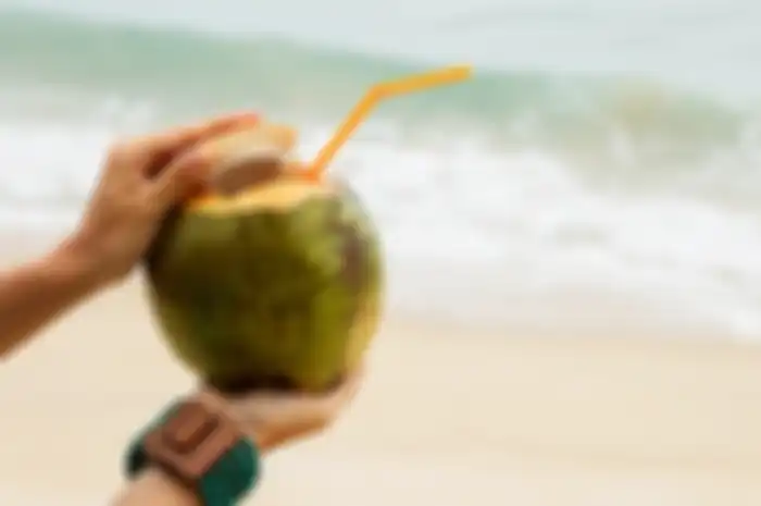 Ilustrasi air kelapa