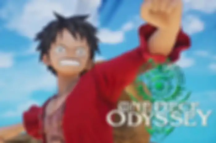 Karakter Game Monkey D. Luffy dalam One Piece Odyssey.