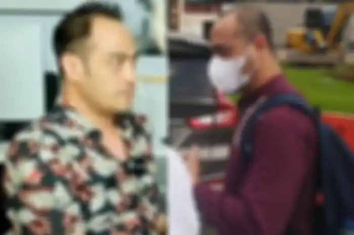 Ferry Irawan mucul dengan mata sembab