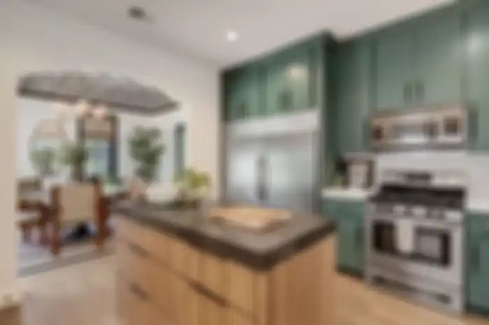 Warna sage di dapur