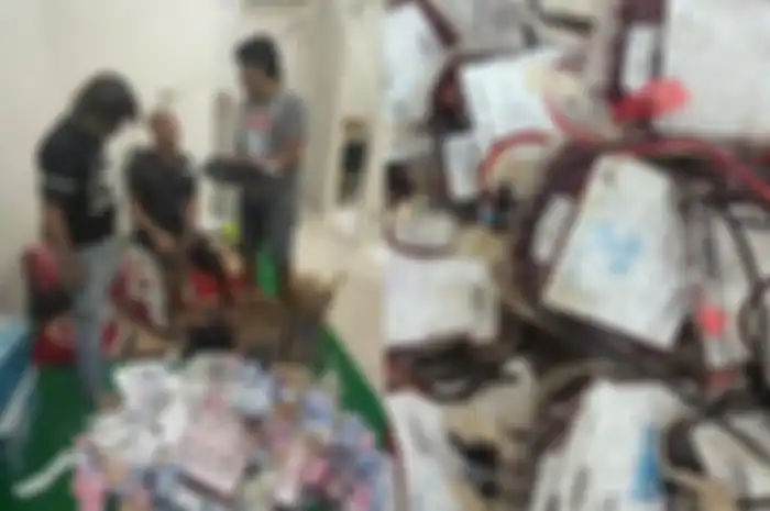 Ditemukan puluhan kantong darah di rumah dukun pengganda uang di Gresik