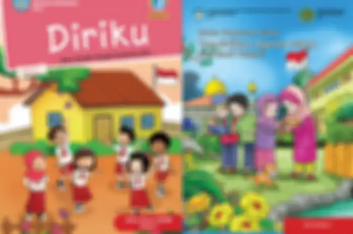 Buku pelajaran SD Kelas 1 dari Kemdikbud