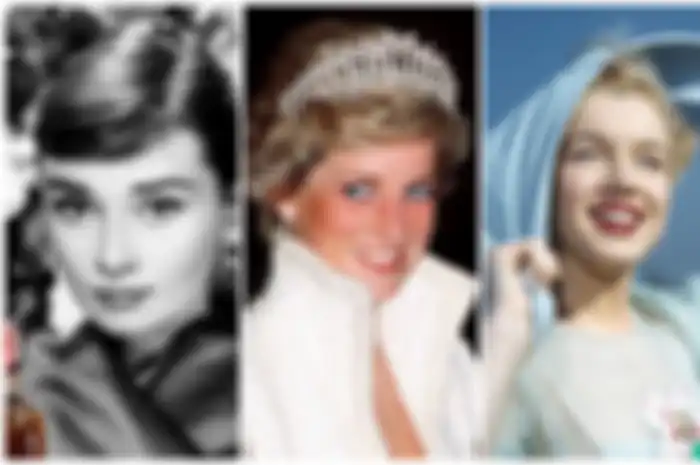 Audrey Hepburn, Princess Diana dan Marilyn Monroe