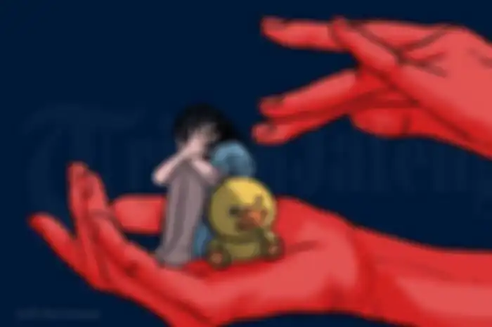 Ilustrasi guru ngaji berbuat asusila kepada muridnya