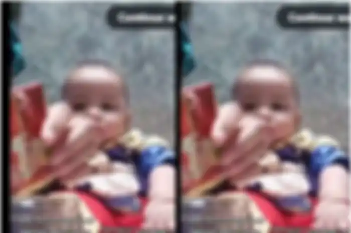 Viral bayi dikasih minum kopi sachet